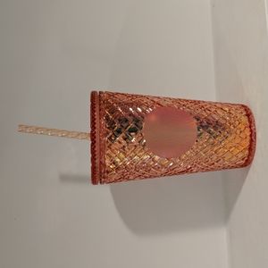 Starbucks winter 2021 rose gold tumbler